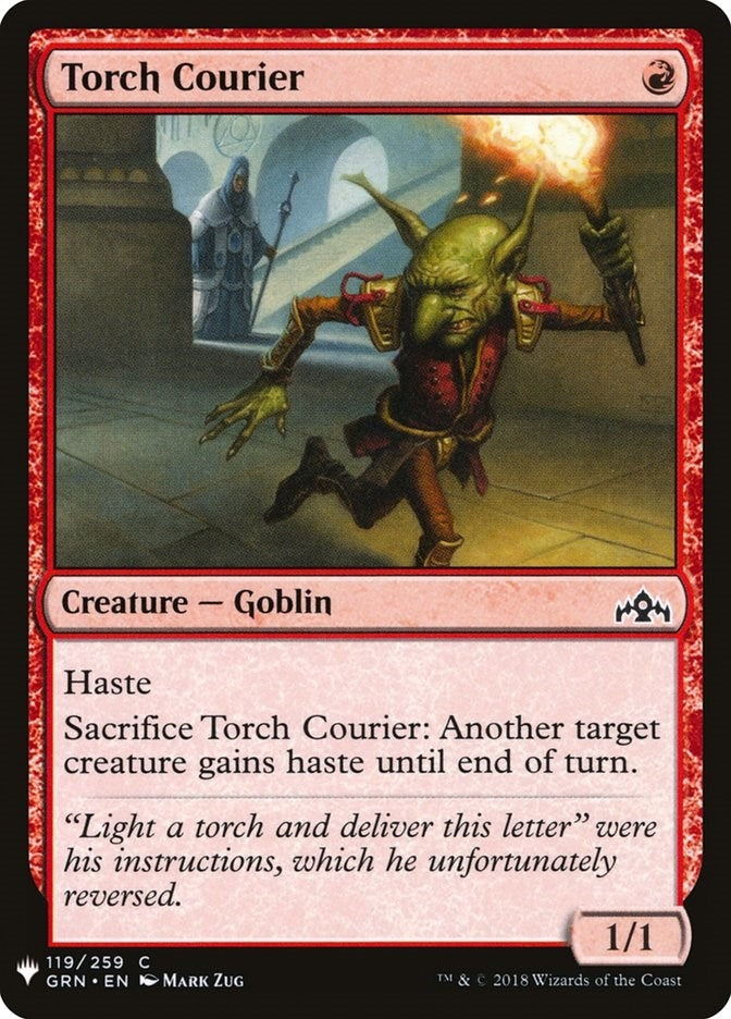 Image for Torch Courier (119) (LIST) - Magic: The Gathering