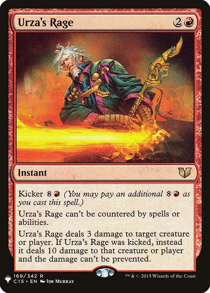 Image for Urza's Rage (169/342) (LIST) - Magic: The Gathering
