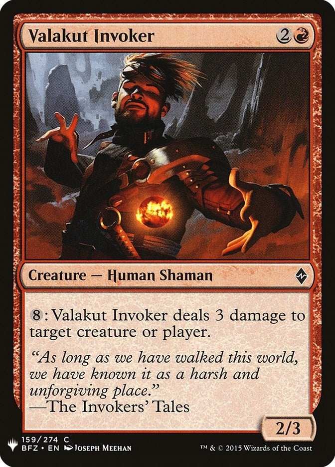 Image for Valakut Invoker (159) (LIST) - Magic: The Gathering