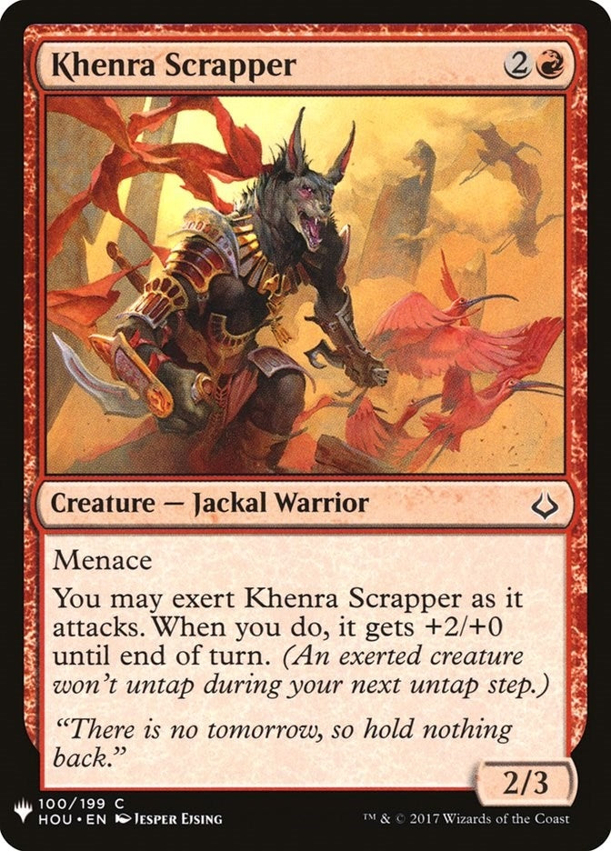 Image for Khenra Scrapper (100) (LIST) - Magic: The Gathering