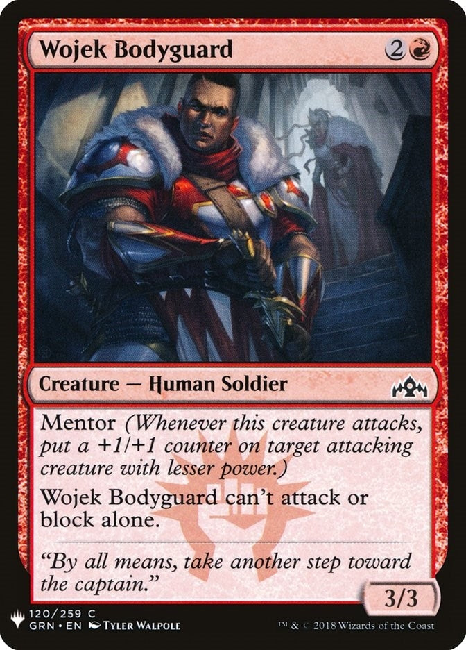 Image for Wojek Bodyguard (120) (LIST) - Magic: The Gathering