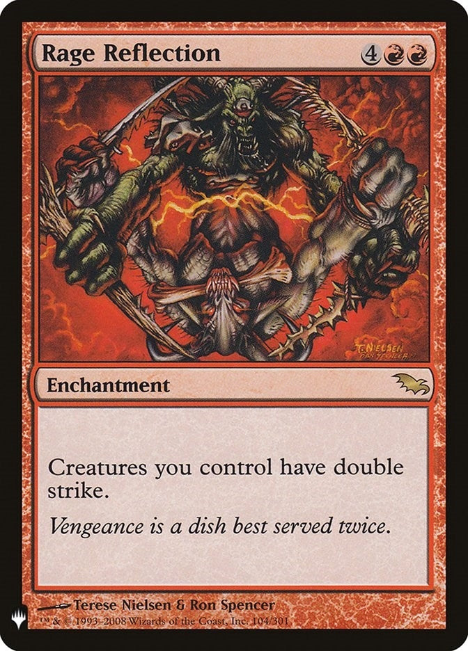 Image for Rage Reflection (104) (LIST) - Magic: The Gathering