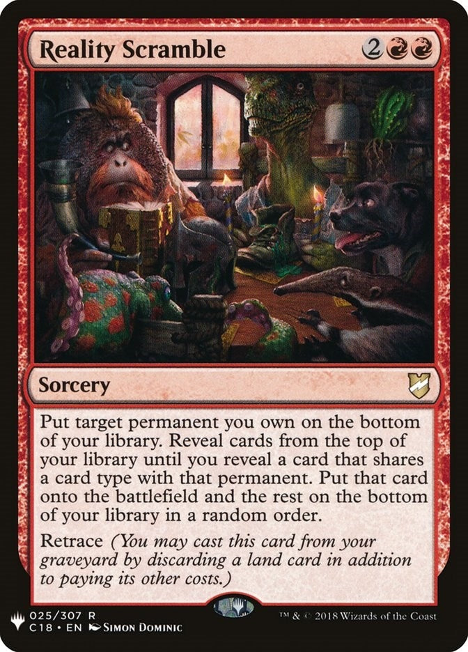 Image for Reality Scramble (25) (LIST) - Magic: The Gathering