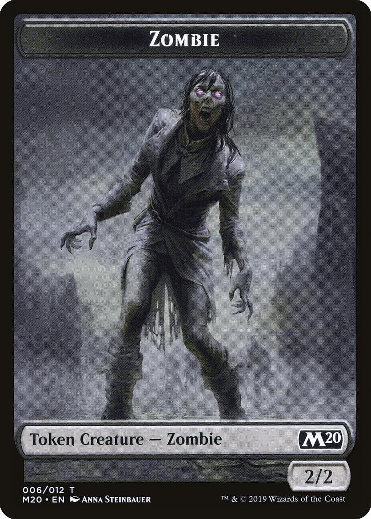Image for Zombie // Wolf Double-Sided Token (6 // 8) (GN2) - Magic: The Gathering
