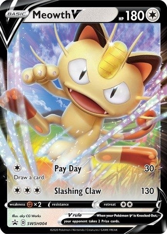 Meowth V - SWSH004 (SWSH004) (SWSD)