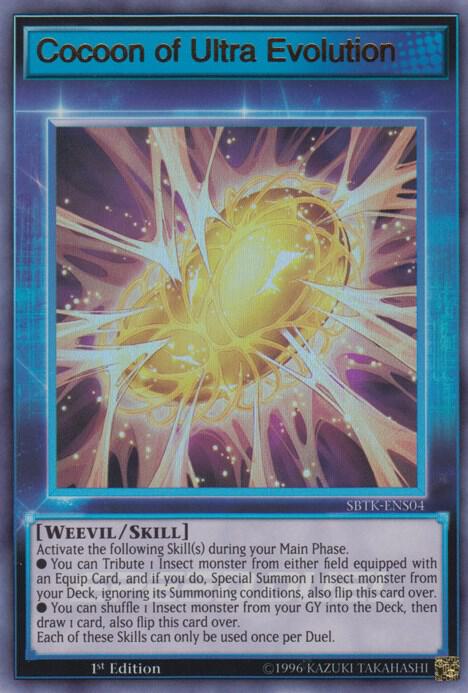 Cocoon of Ultra Evolution (Skill Card) (SBTK-ENS04) (SBTK)