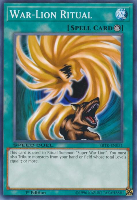 War-Lion Ritual (SBTK-EN031) (SBTK)