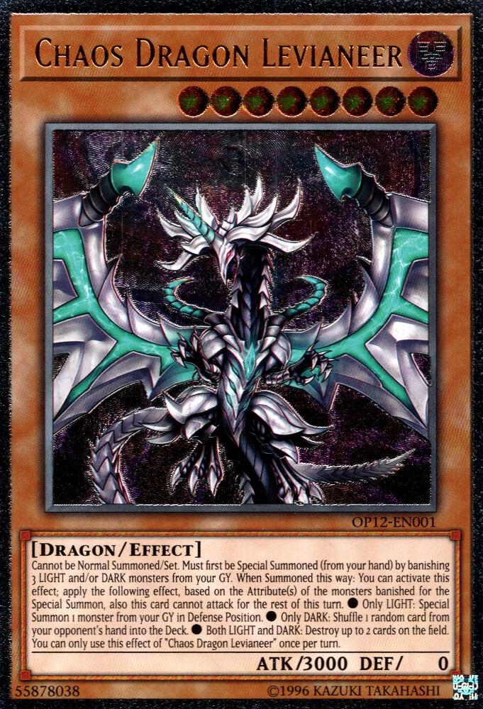 Chaos Dragon Levianeer (UTR) (OP12-EN001) (OP12)