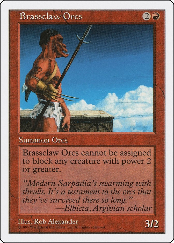 Brassclaw Orcs (5ED)