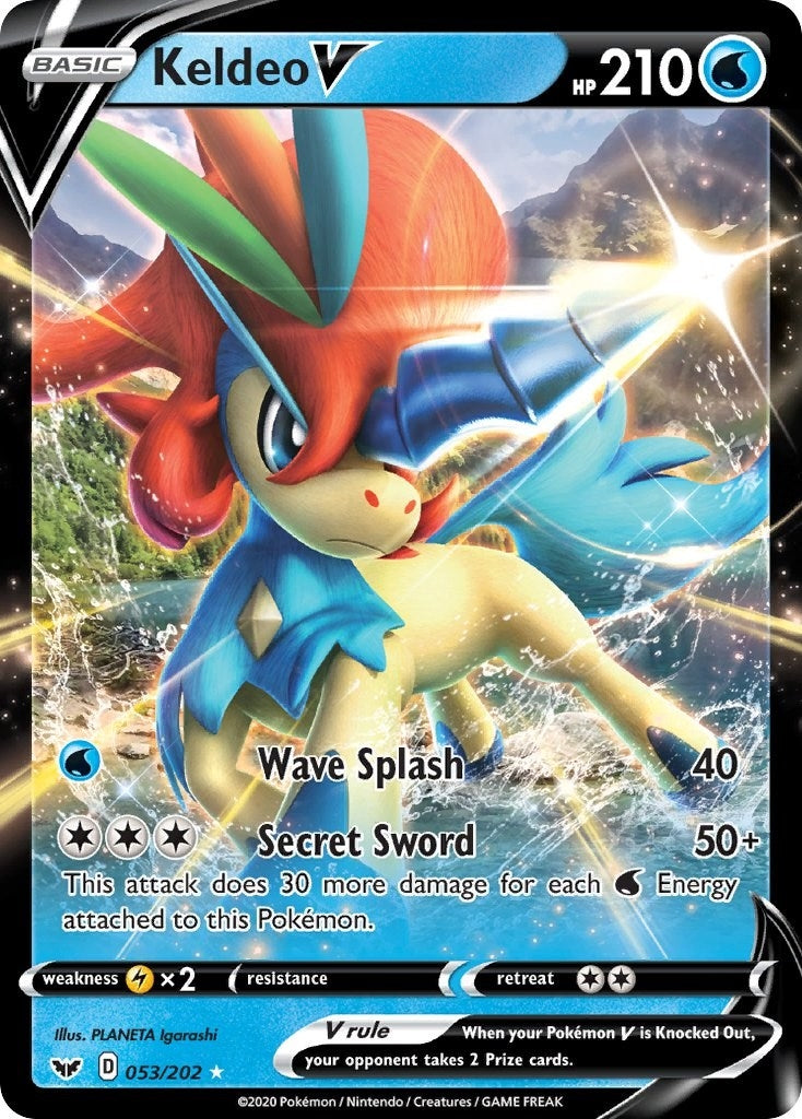 Keldeo V (053/202) (SWSH01)