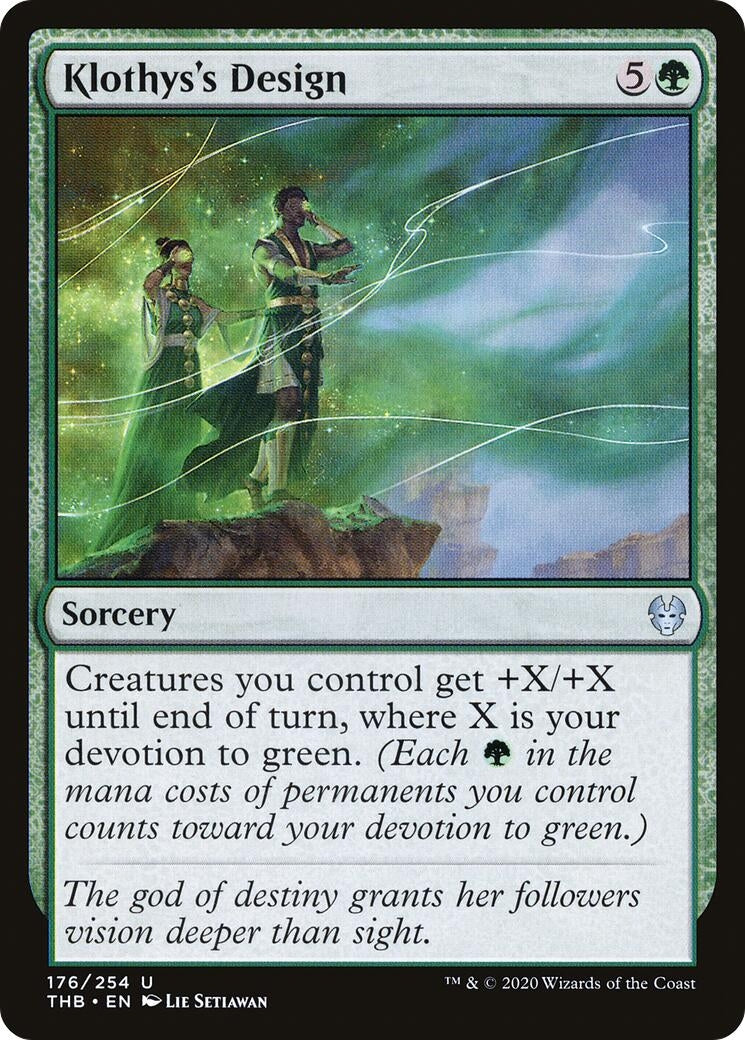 Image for Klothys's Design (176) (THB) - Magic: The Gathering
