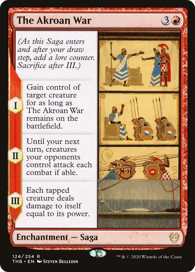 Image for The Akroan War (124) (THB) - Magic: The Gathering