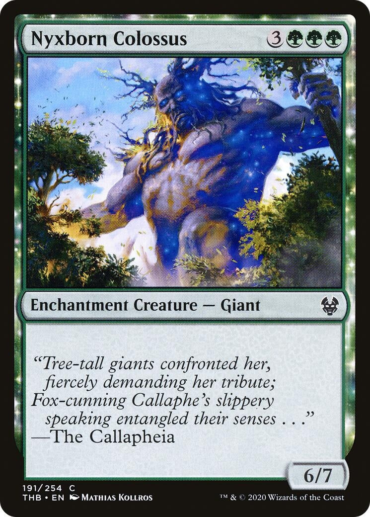 Image for Nyxborn Colossus (191) (THB) - Magic: The Gathering