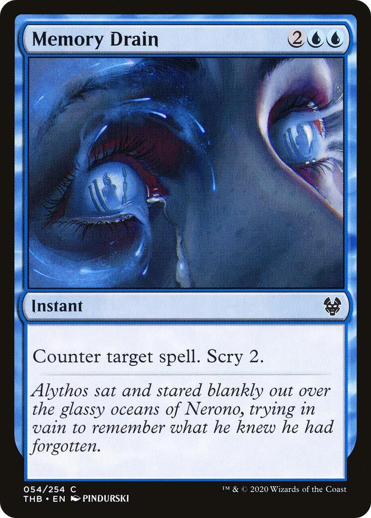 Image for Memory Drain (54) (THB) - Magic: The Gathering
