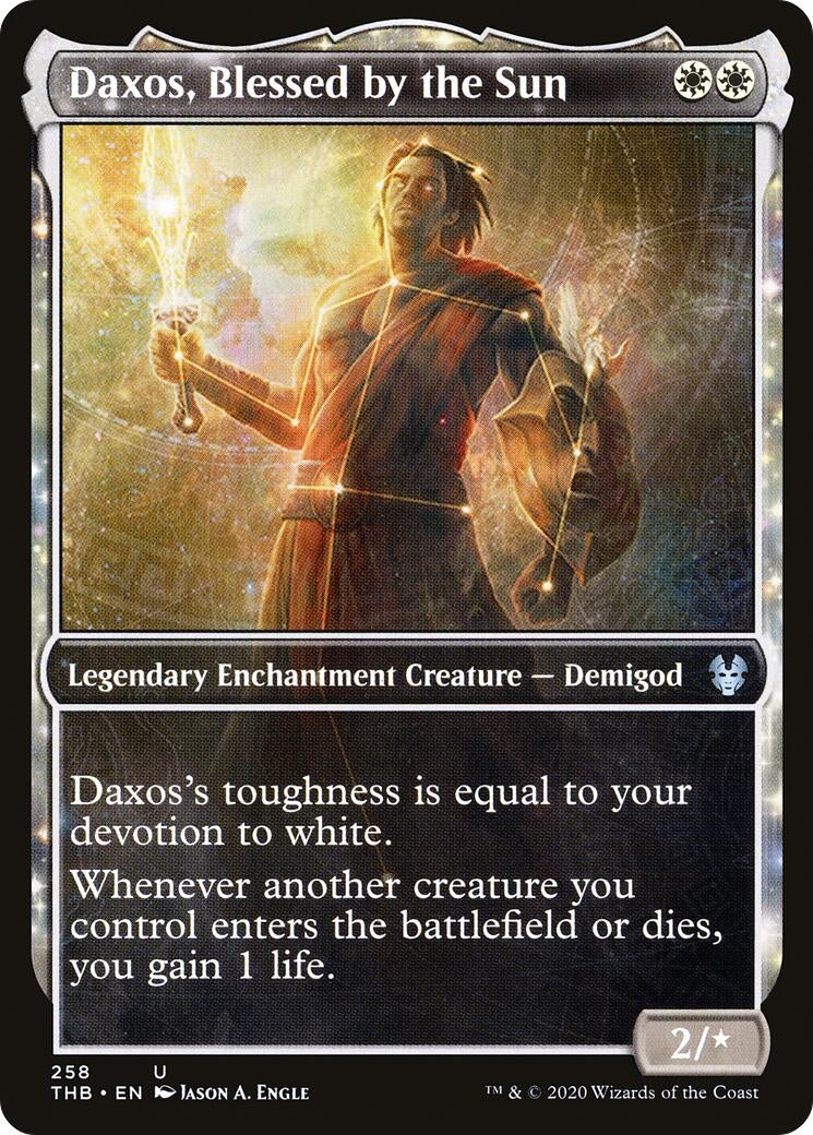 Image for Daxos, Blessed by the Sun (Showcase) (258) (THB) - Magic: The Gathering