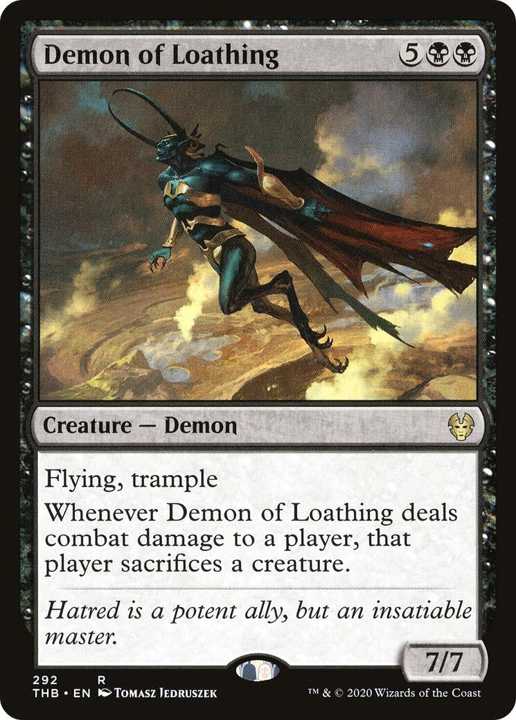 Image for Demon of Loathing (292) (THB) - Magic: The Gathering
