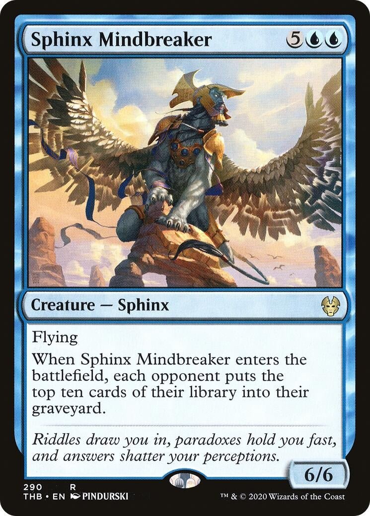 Image for Sphinx Mindbreaker (290) (THB) - Magic: The Gathering