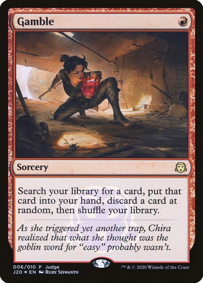 Image for Gamble (6) (JDG) - Magic: The Gathering