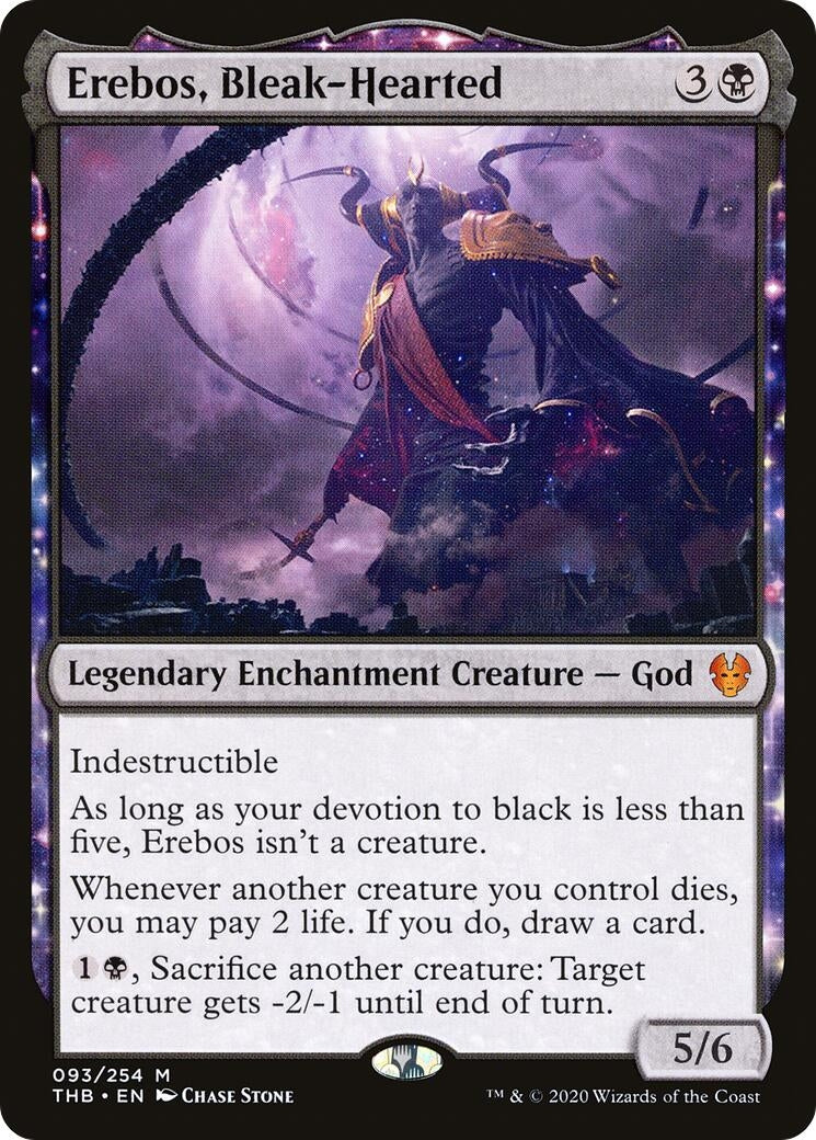 Image for Erebos, Bleak-Hearted (93) (THB) - Magic: The Gathering