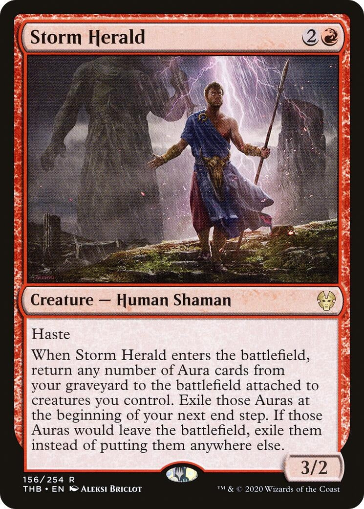 Image for Storm Herald (156) (THB) - Magic: The Gathering