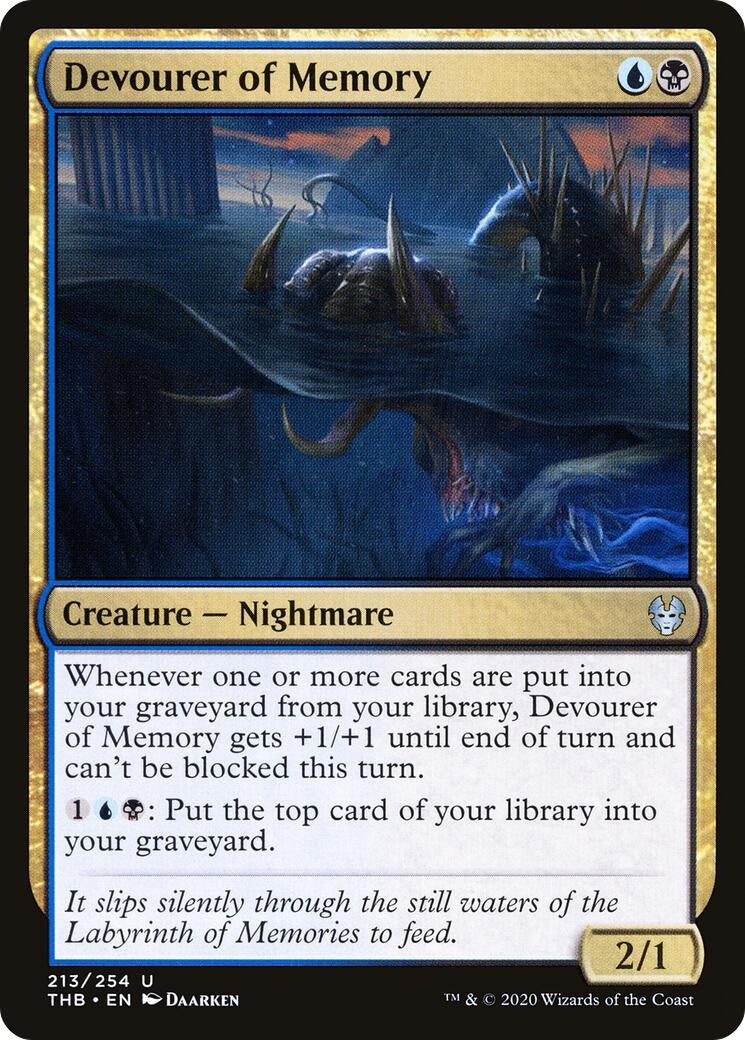 Image for Devourer of Memory (213) (THB) - Magic: The Gathering