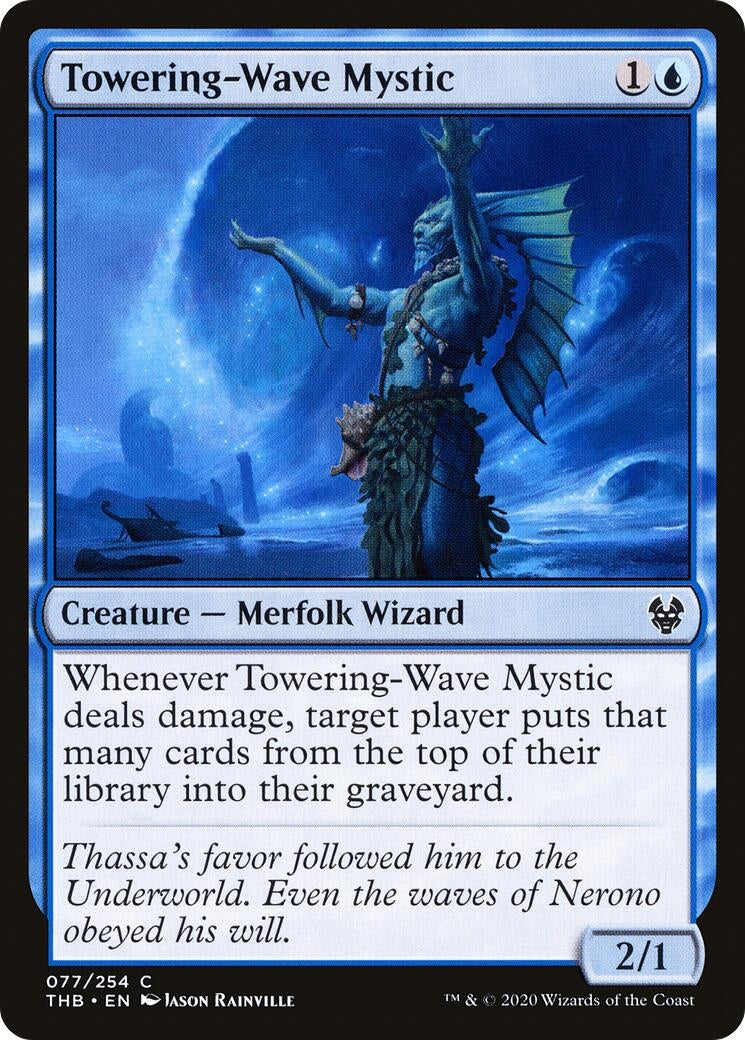 Image for Towering-Wave Mystic (77) (THB) - Magic: The Gathering