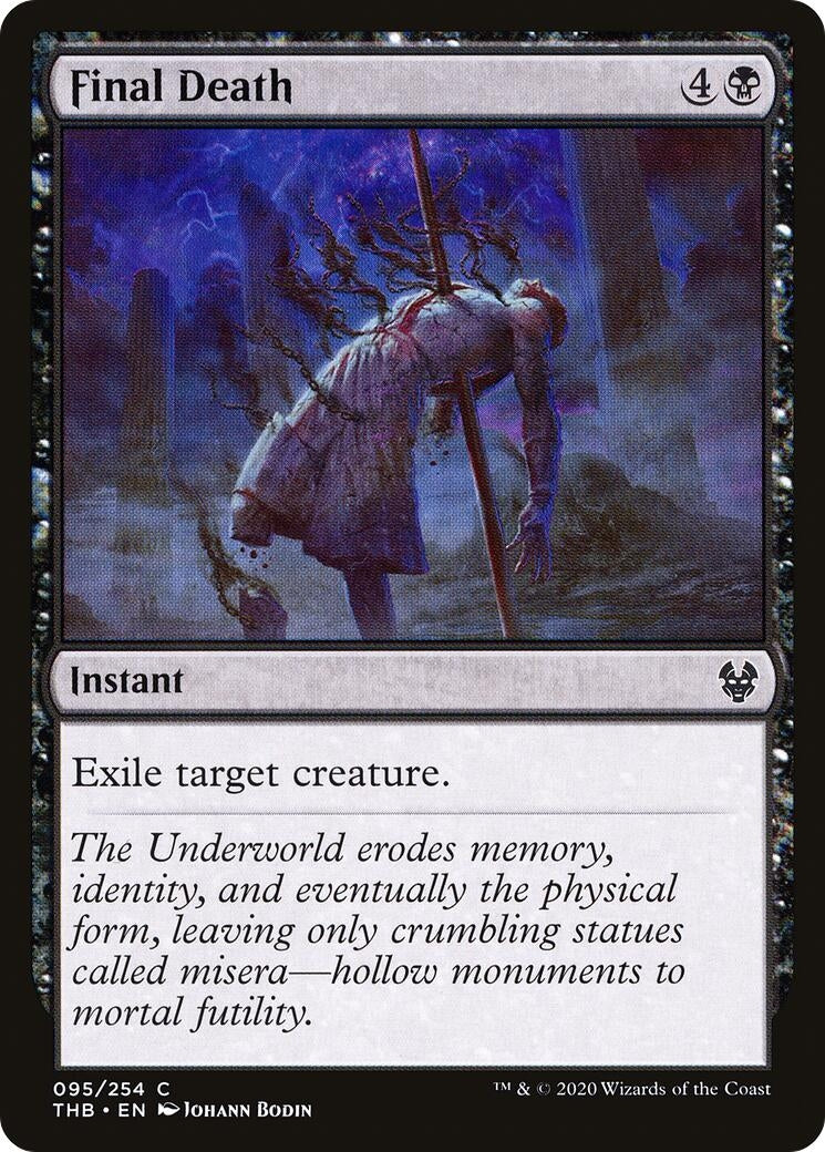 Image for Final Death (95) (THB) - Magic: The Gathering