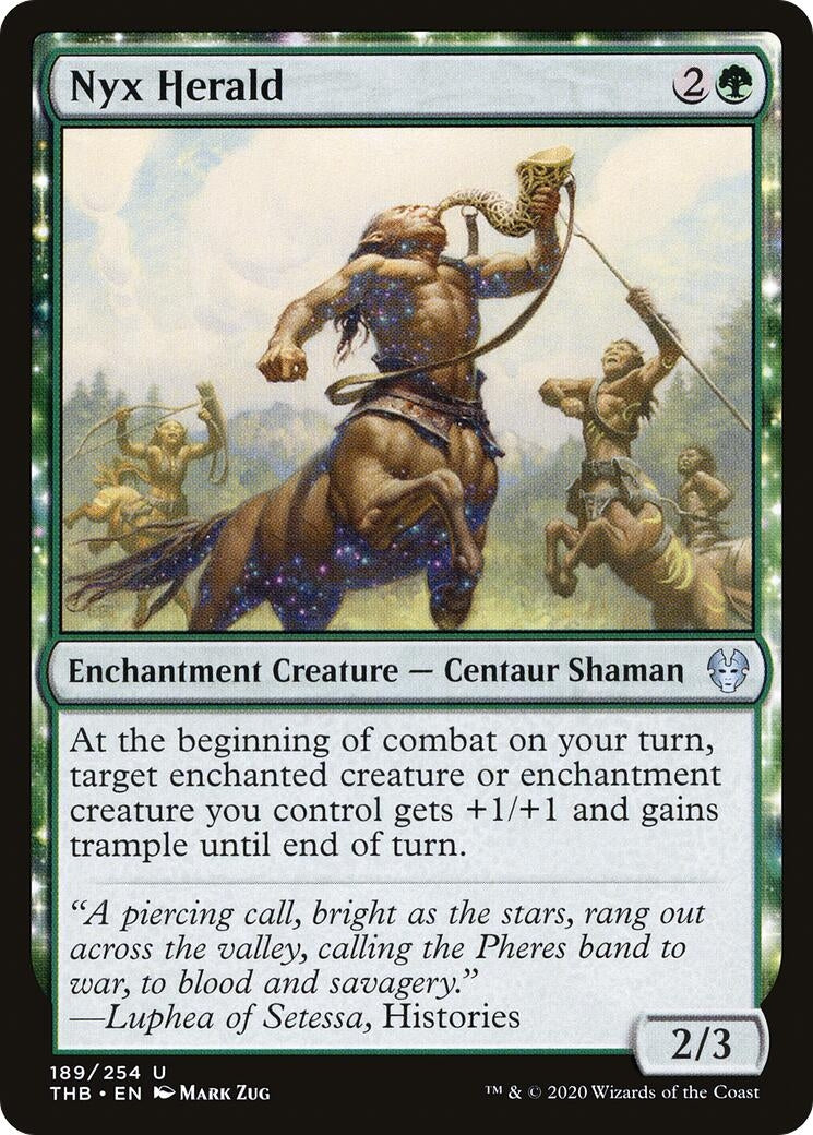 Image for Nyx Herald (189) (THB) - Magic: The Gathering