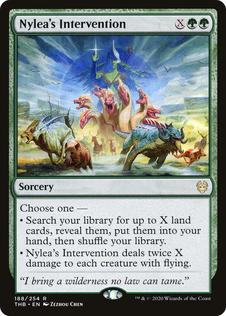 Image for Nylea's Intervention (188) (THB) - Magic: The Gathering