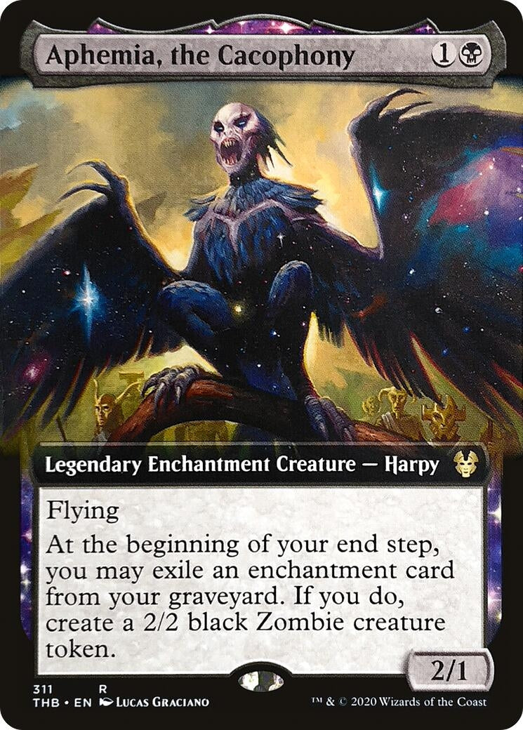 Aphemia, the Cacophony (Extended Art) (311) (THB)
