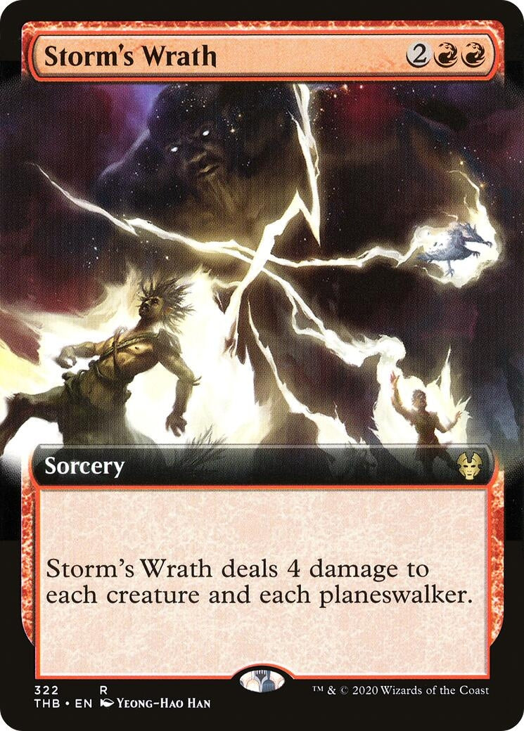 Image for Storm's Wrath (Extended Art) (322) (THB) - Magic: The Gathering