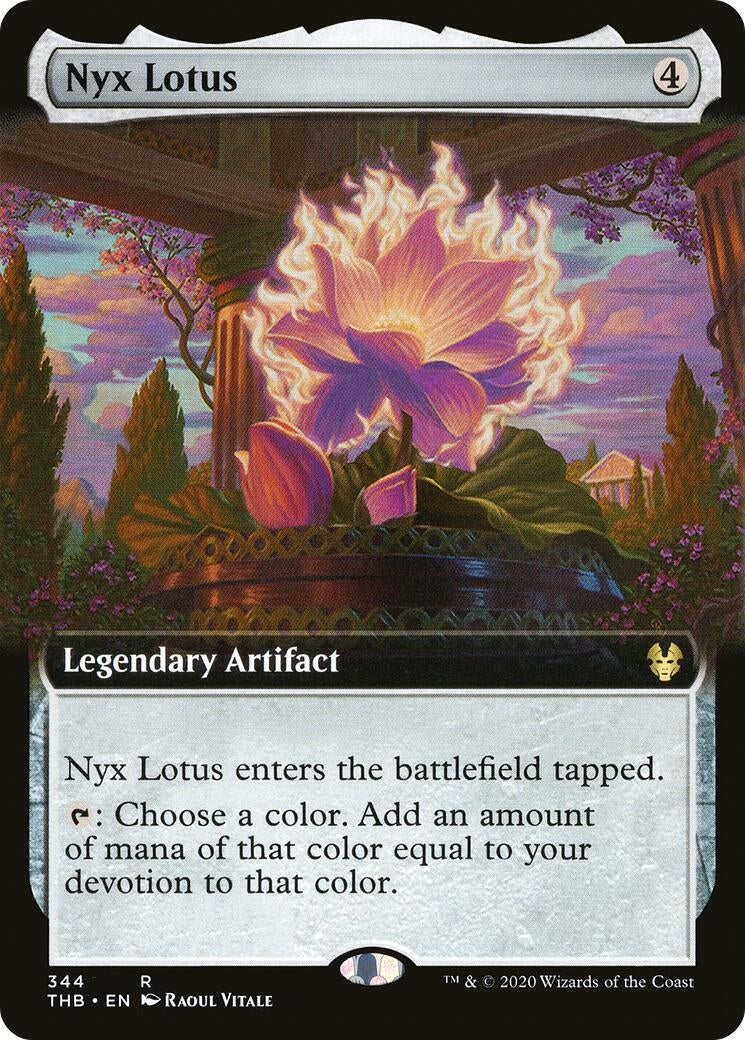 Image for Nyx Lotus (Extended Art) (344) (THB) - Magic: The Gathering