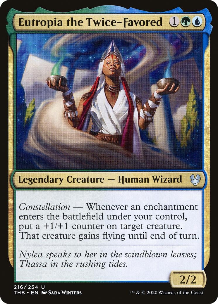 Image for Eutropia the Twice-Favored (216) (THB) - Magic: The Gathering