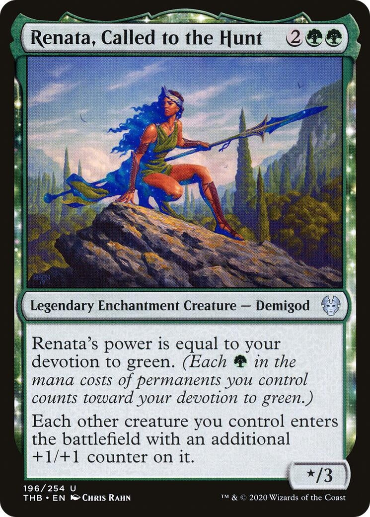 Image for Renata, Called to the Hunt (196) (THB) - Magic: The Gathering