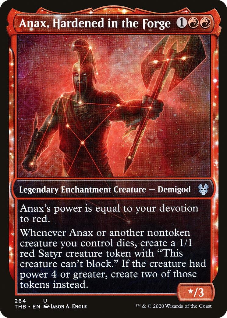 Anax, Hardened in the Forge (Showcase) (264) (THB)