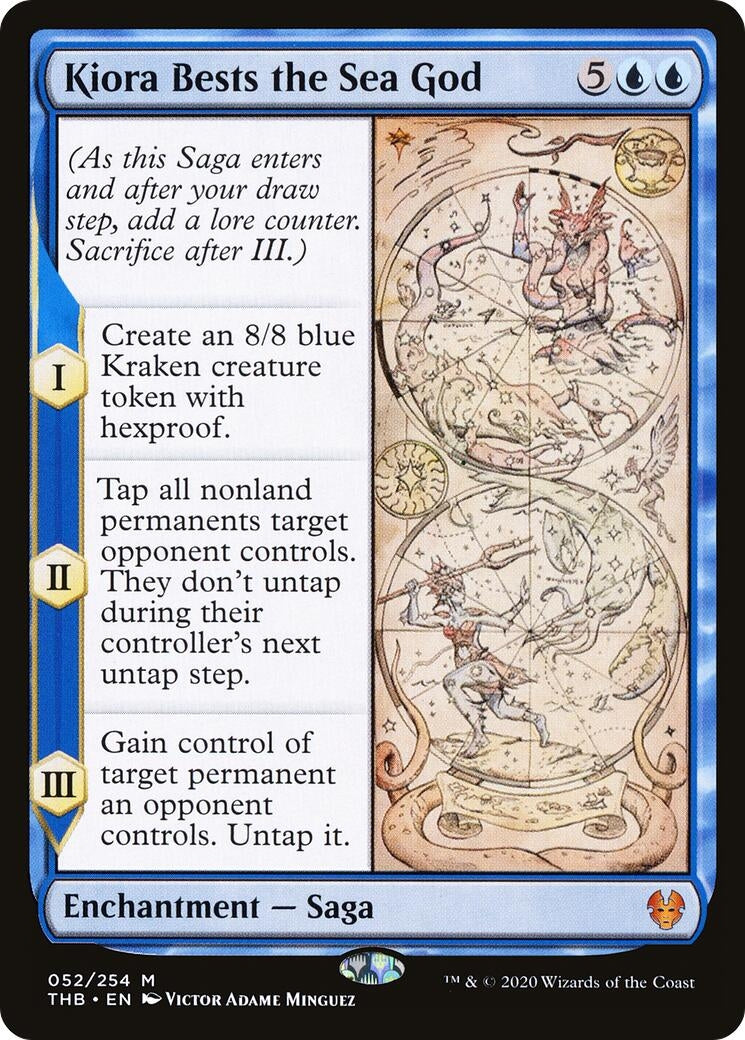 Image for Kiora Bests the Sea God (52) (THB) - Magic: The Gathering