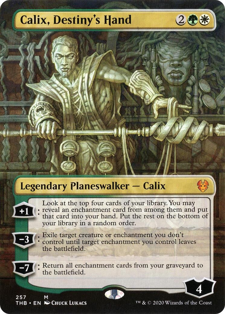 Image for Calix, Destiny's Hand (Borderless) (257) (THB) - Magic: The Gathering