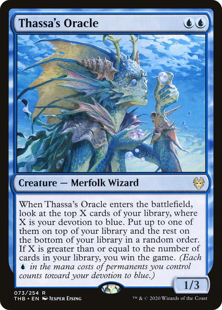 Image for Thassa's Oracle (73) (THB) - Magic: The Gathering