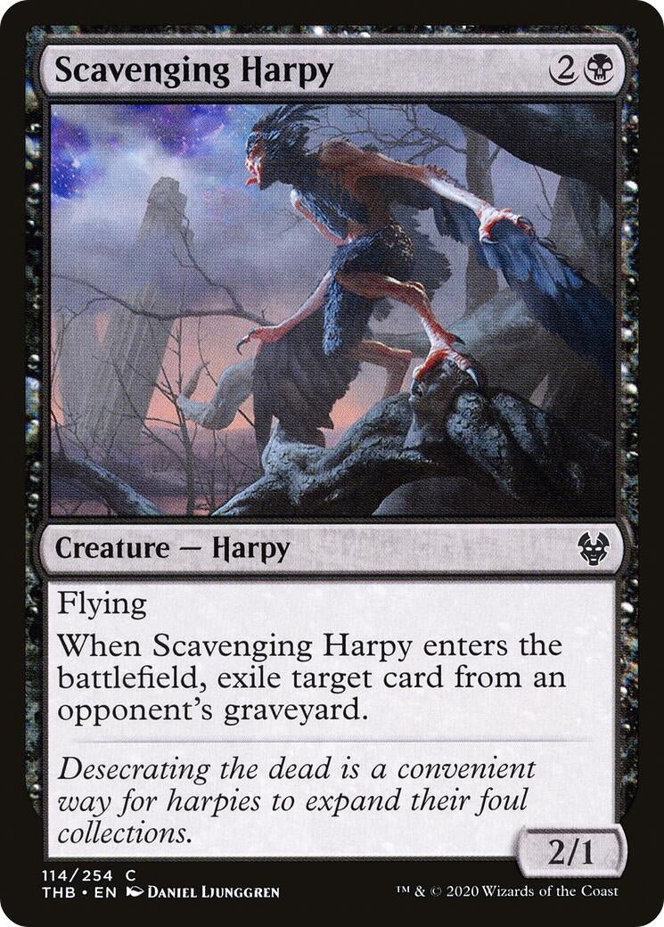 Image for Scavenging Harpy (114) (THB) - Magic: The Gathering