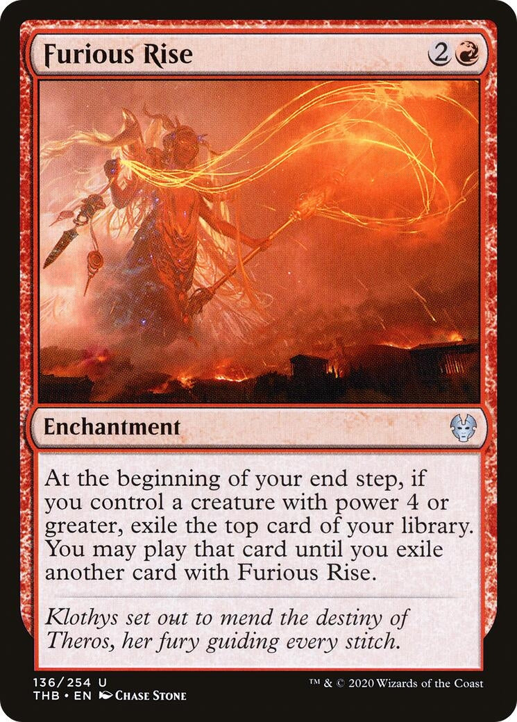 Image for Furious Rise (136) (THB) - Magic: The Gathering