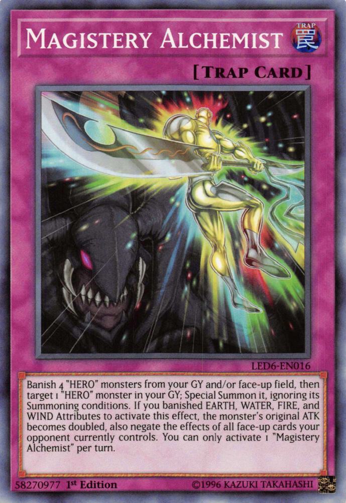 Magistery Alchemist (LED6-EN016) (LED6)