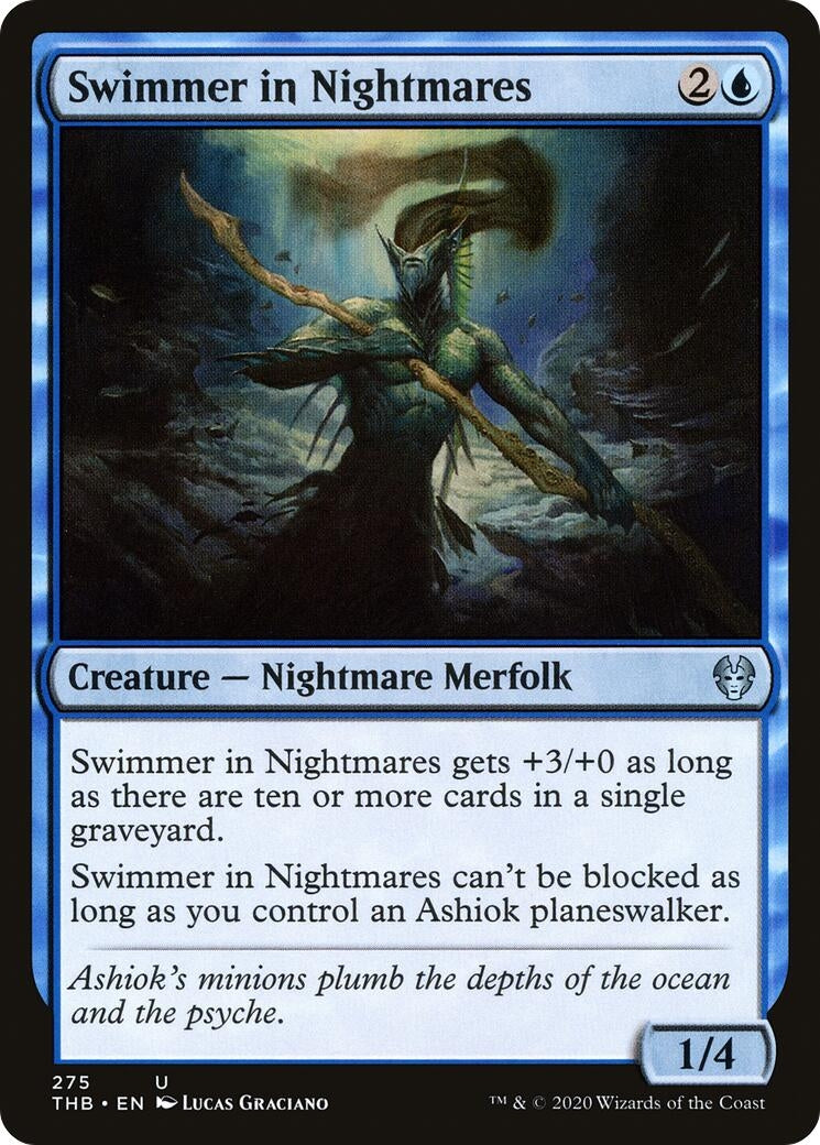 Image for Swimmer in Nightmares (275) (THB) - Magic: The Gathering