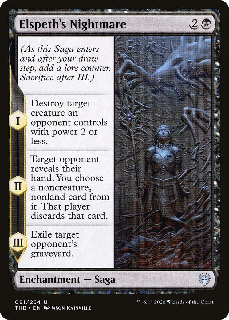 Image for Elspeth's Nightmare (91) (THB) - Magic: The Gathering