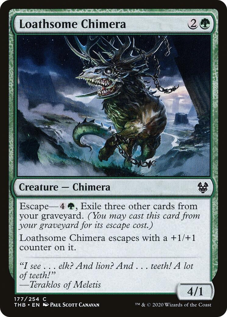 Image for Loathsome Chimera (177) (THB) - Magic: The Gathering