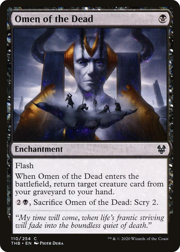Image for Omen of the Dead (110) (THB) - Magic: The Gathering