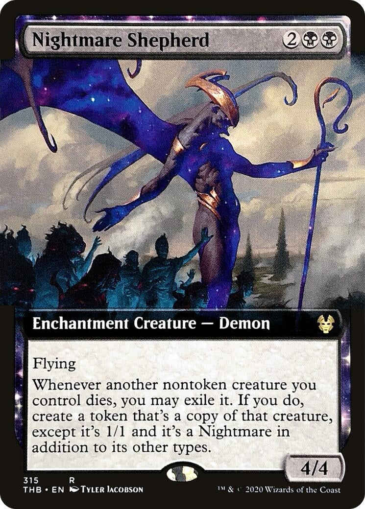 Image for Nightmare Shepherd (Extended Art) (315) (THB) - Magic: The Gathering