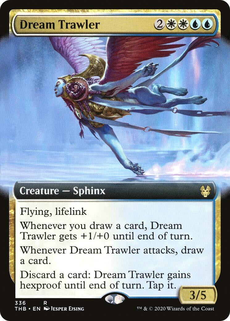 Image for Dream Trawler (Extended Art) (336) (THB) - Magic: The Gathering