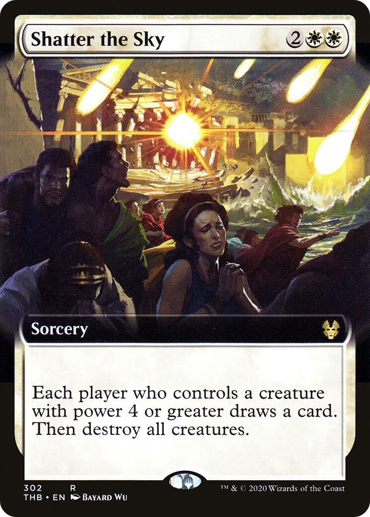 Image for Shatter the Sky (Extended Art) (302) (THB) - Magic: The Gathering