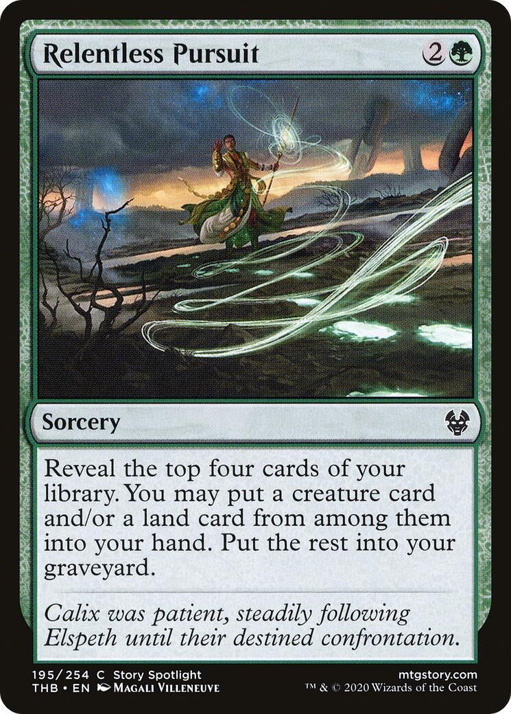 Image for Relentless Pursuit (195) (THB) - Magic: The Gathering