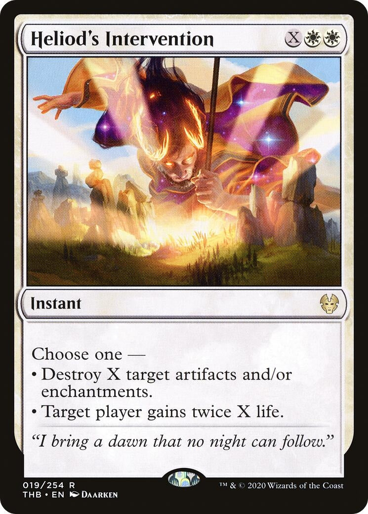 Image for Heliod's Intervention (19) (THB) - Magic: The Gathering